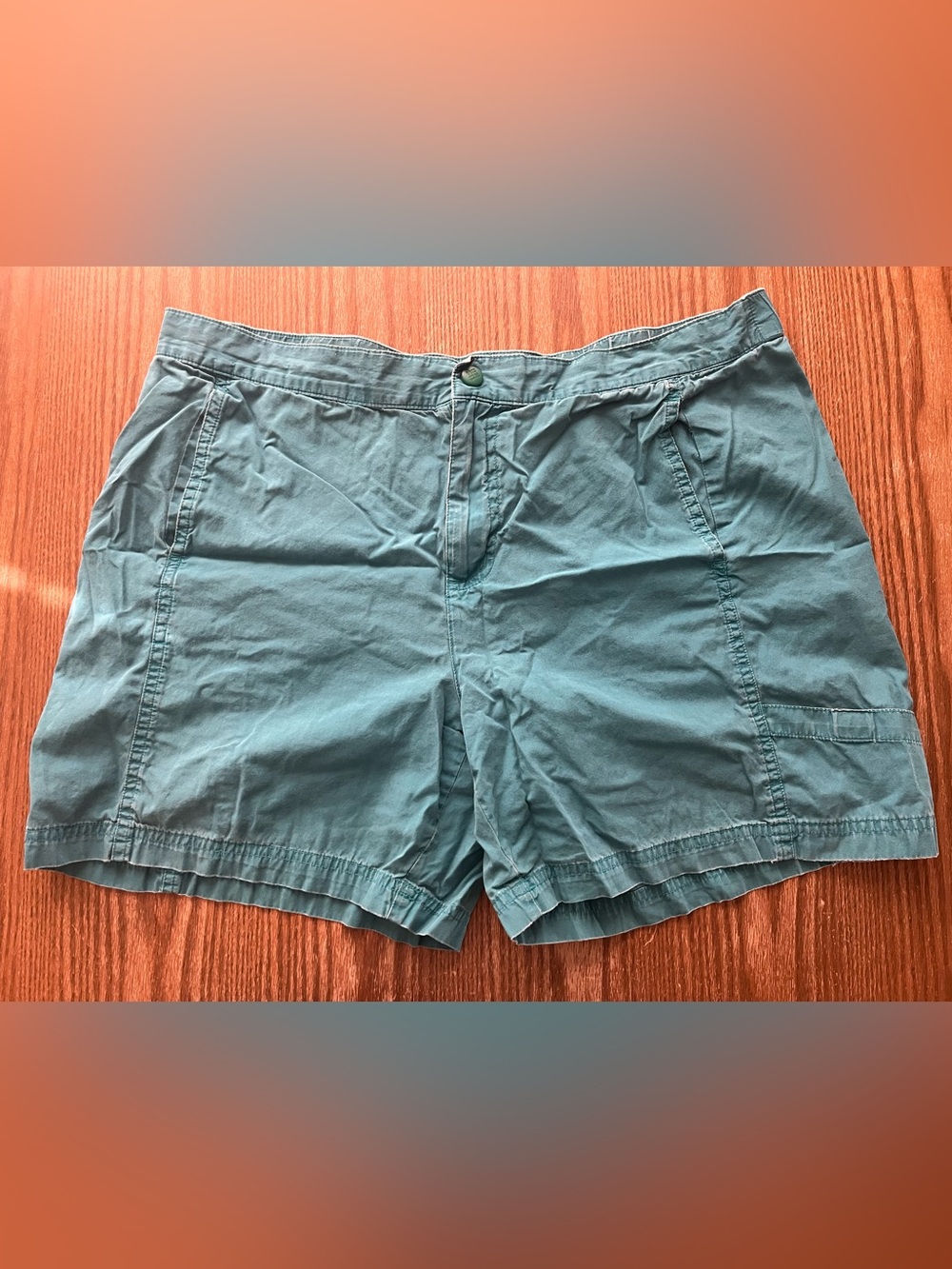 Columbia Women's Teal Athletic Shorts size Large